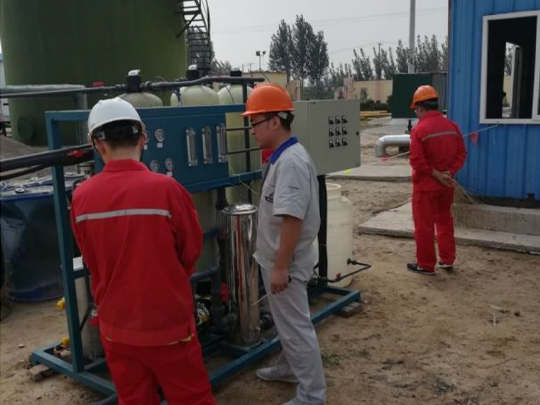 胜利油田4500t/d污水处理系统