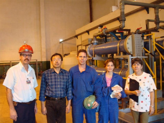 古巴哈瓦那电厂72000g/h(有效氯）电解海水制氯装置