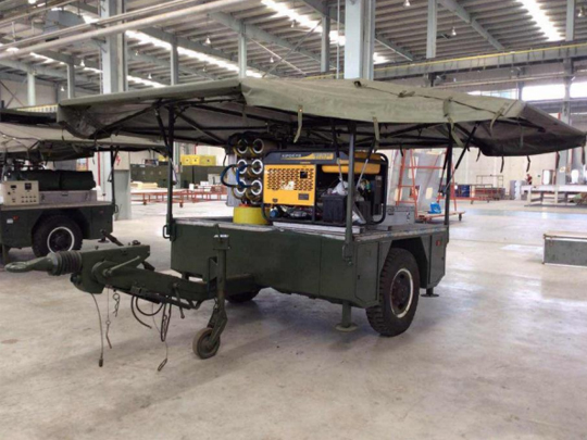辽宁际华24t/d 军用车载海水淡化