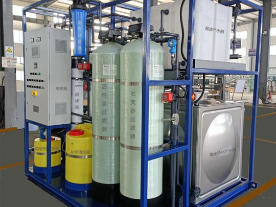 南京康筹舟山作业船10t/d船用海水淡化